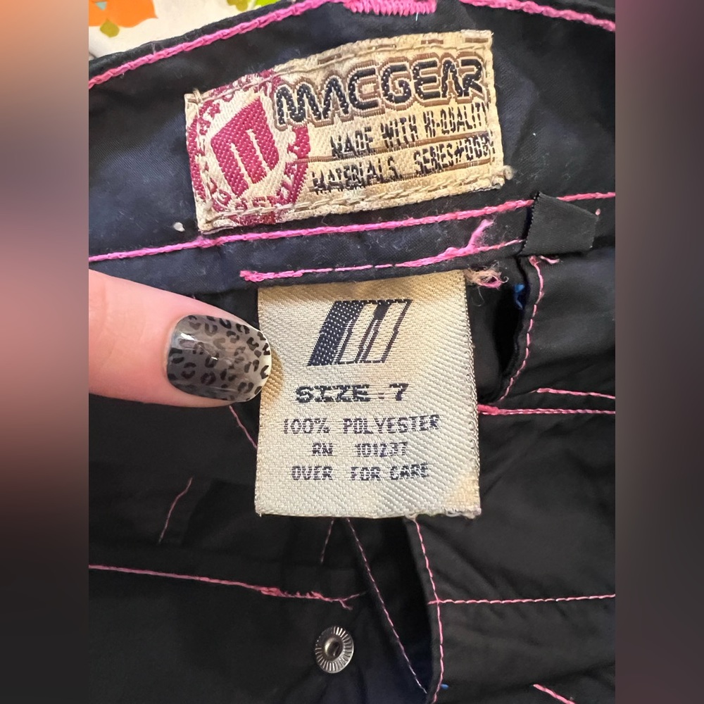 Very rare vintage Macgear rave pants